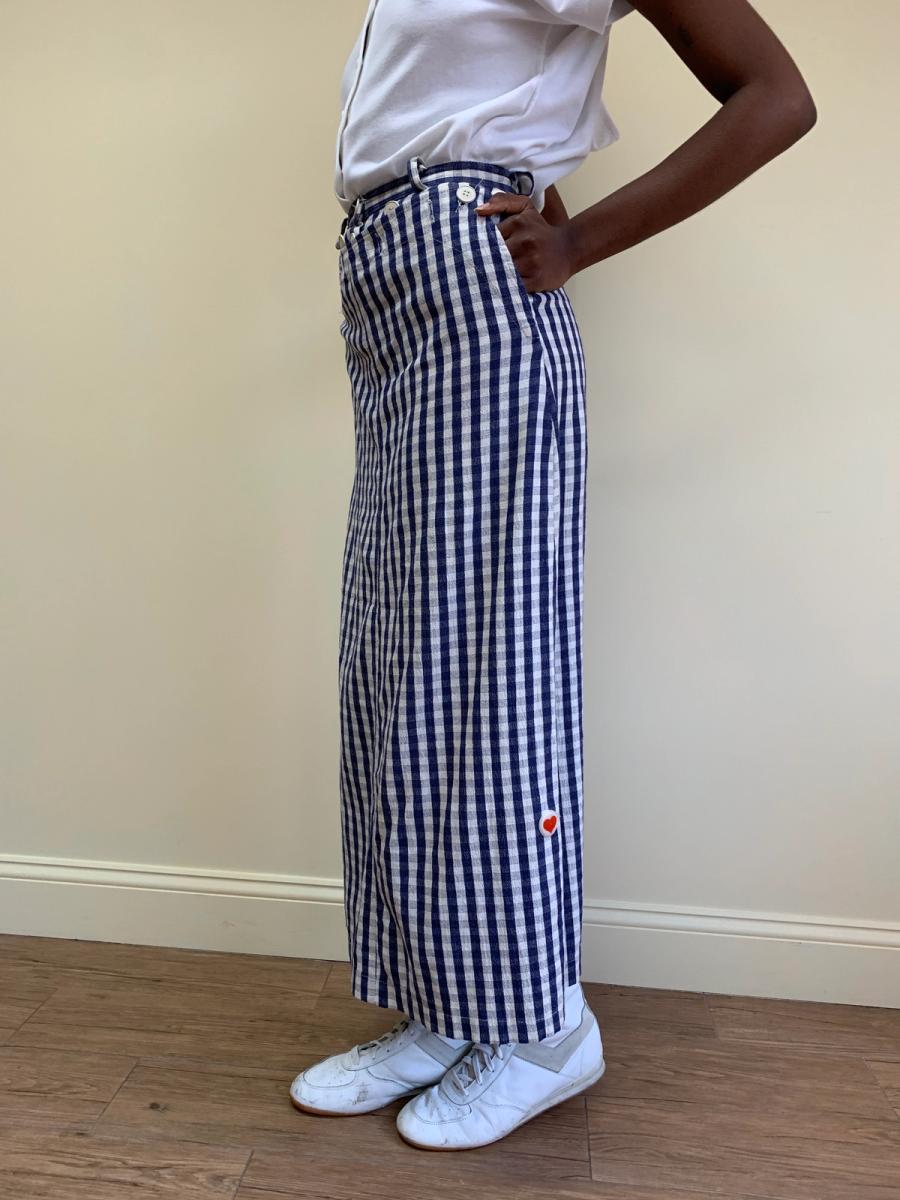 Wild & Lethal Trash Gingham Skirt product image