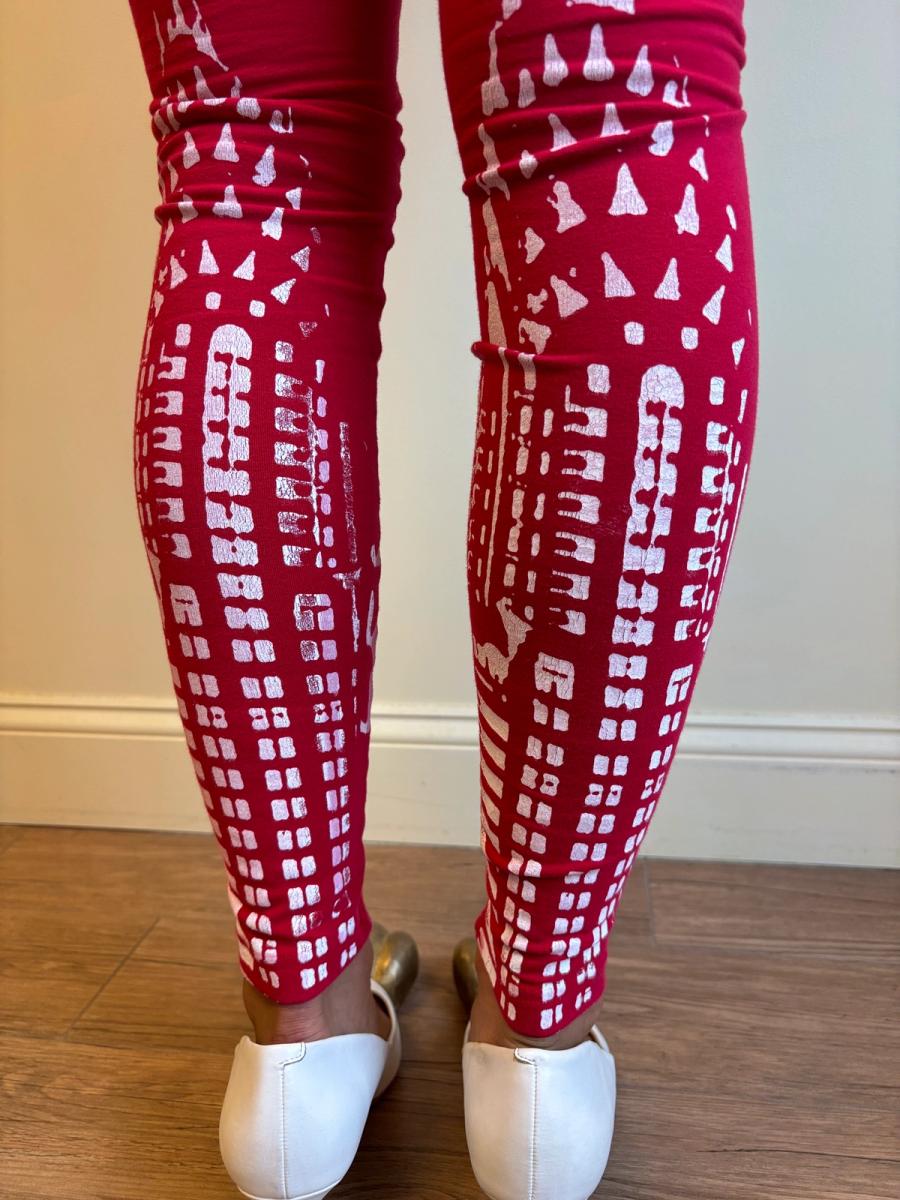 Rat and Chrysler Red Leggings product image