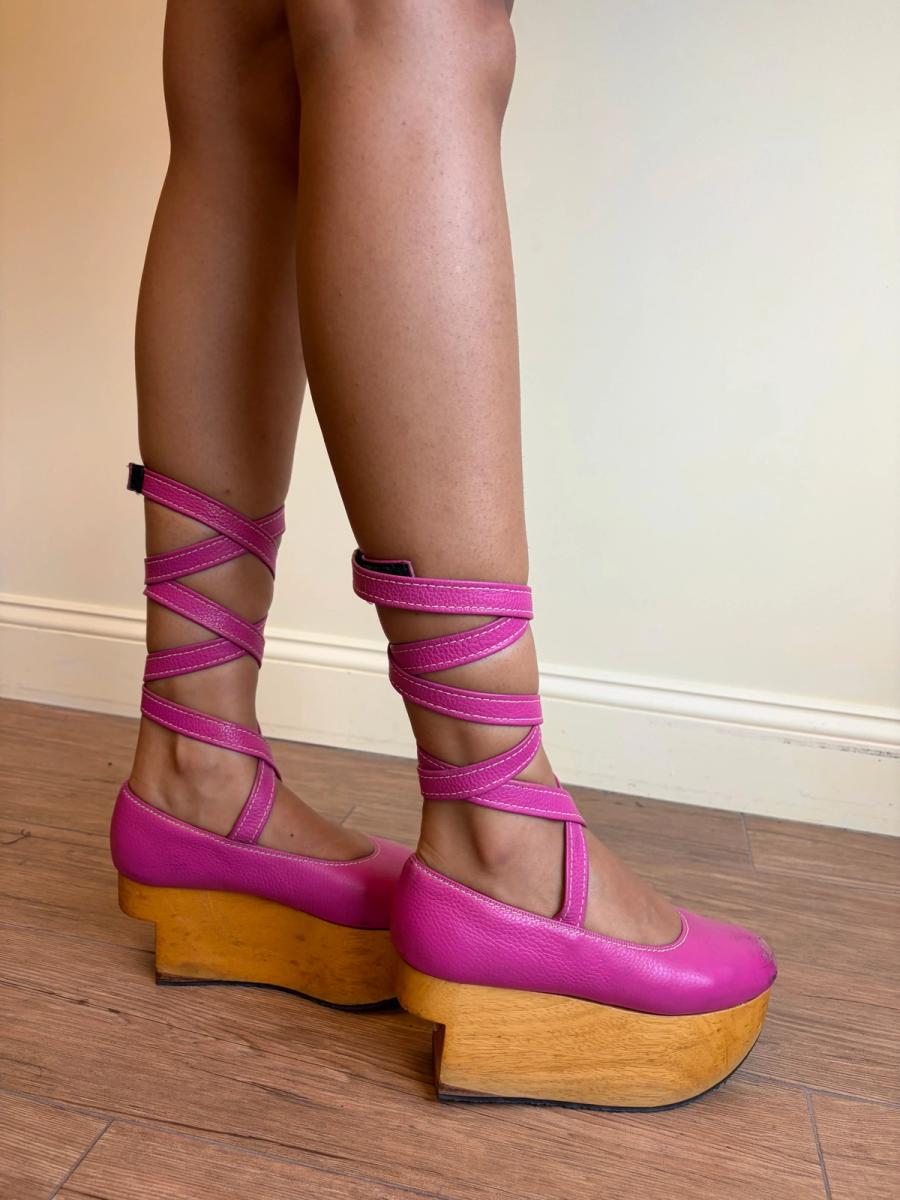 Vintage Vivienne Westwood Pink Rocking Horse Shoes product image