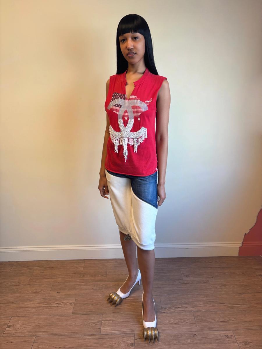 DryCleanOnly Chanel Beaded Tank product image