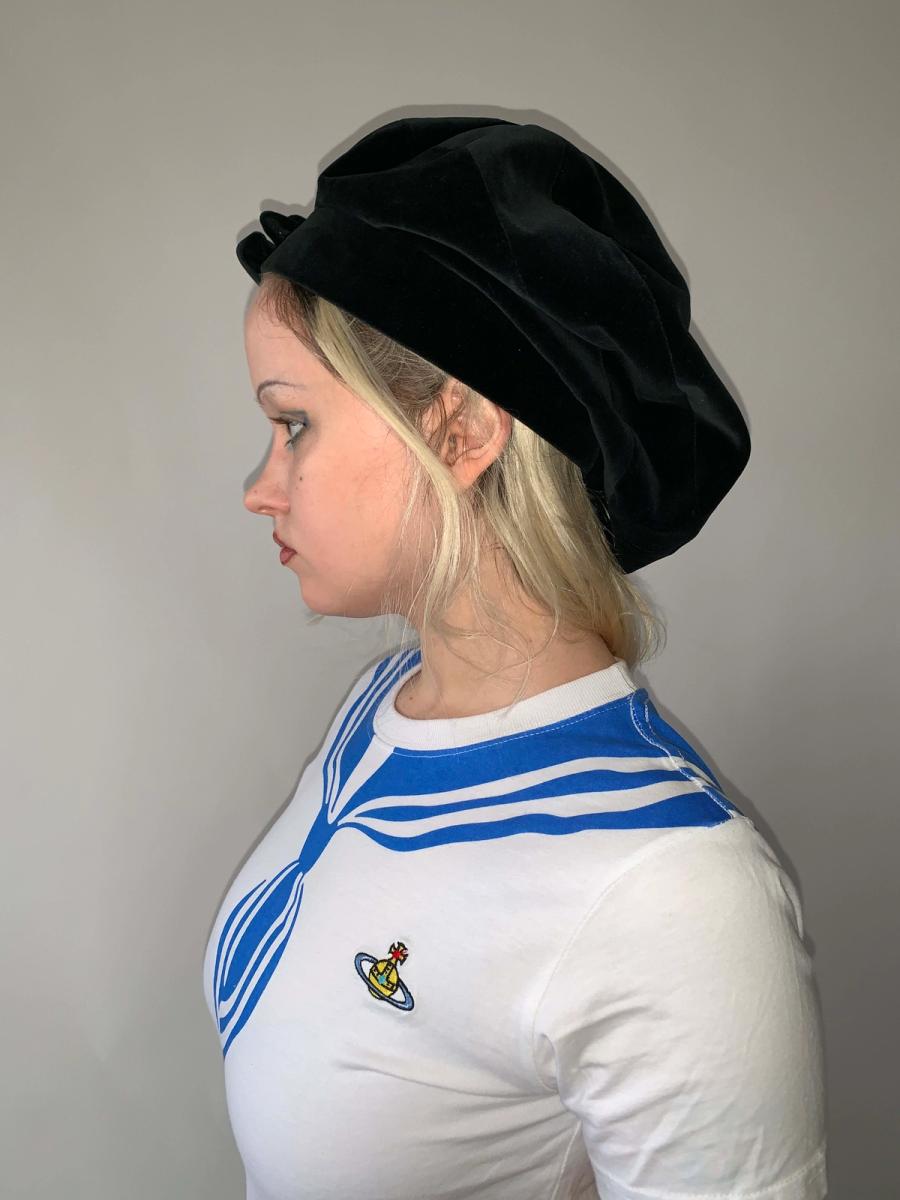 1990s Vivienne Westwood Velvet Cap  product image