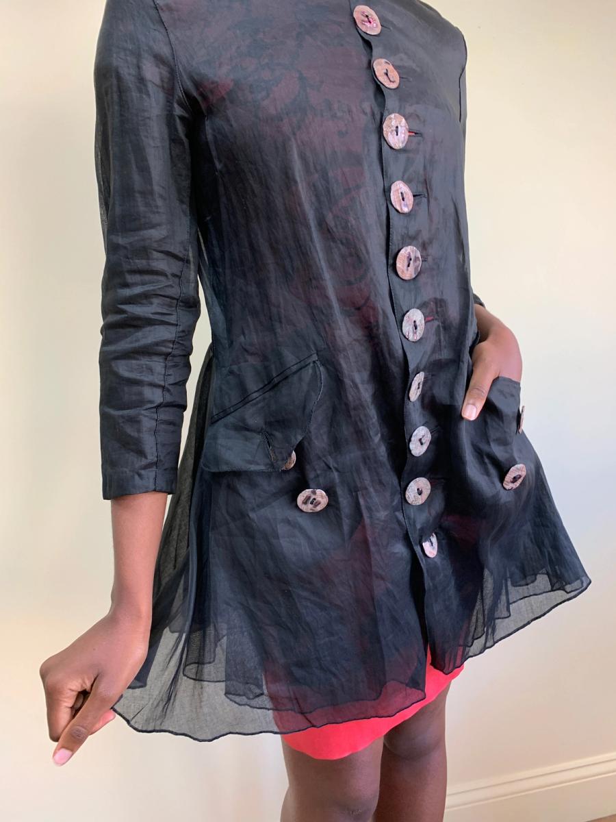 Jean Paul Gaultier Spring 1994 Sheer Jacket Dress product image