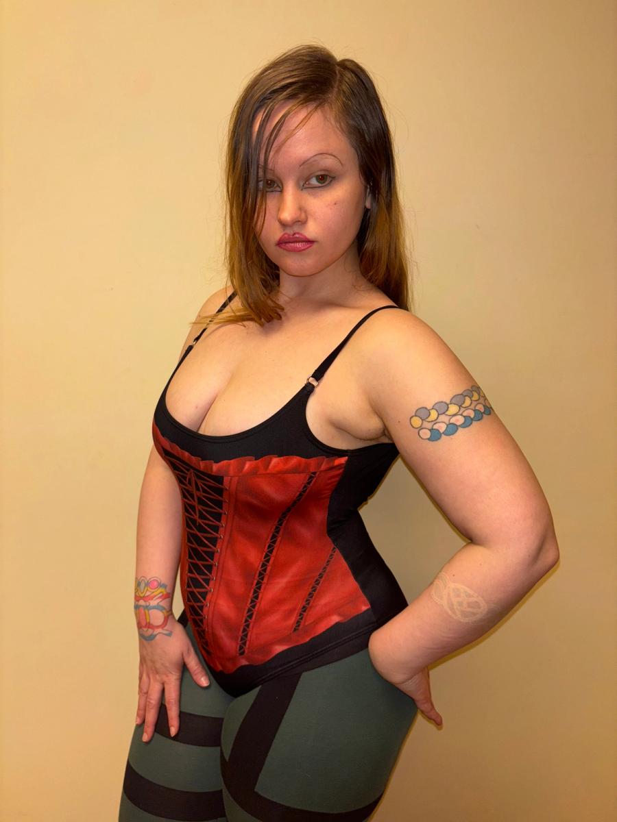 Chantal Thomass Tromp L'Oeil Corset Leotard  product image