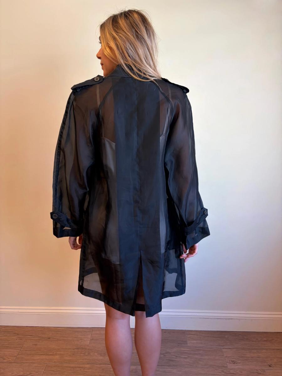 80s Junior Gaultier Sheer Trench product image