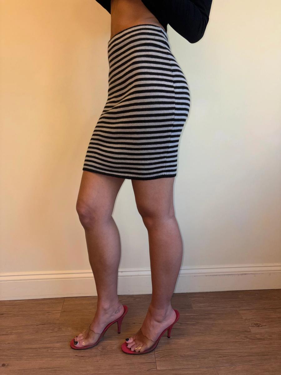 Dorothée Bis Striped Knit Skirt product image