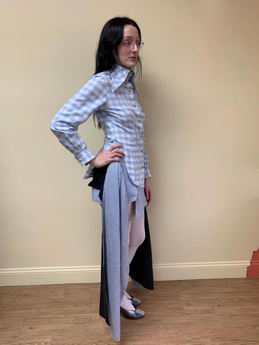 20471120 Miniskirt with Draping Sash Detail product image