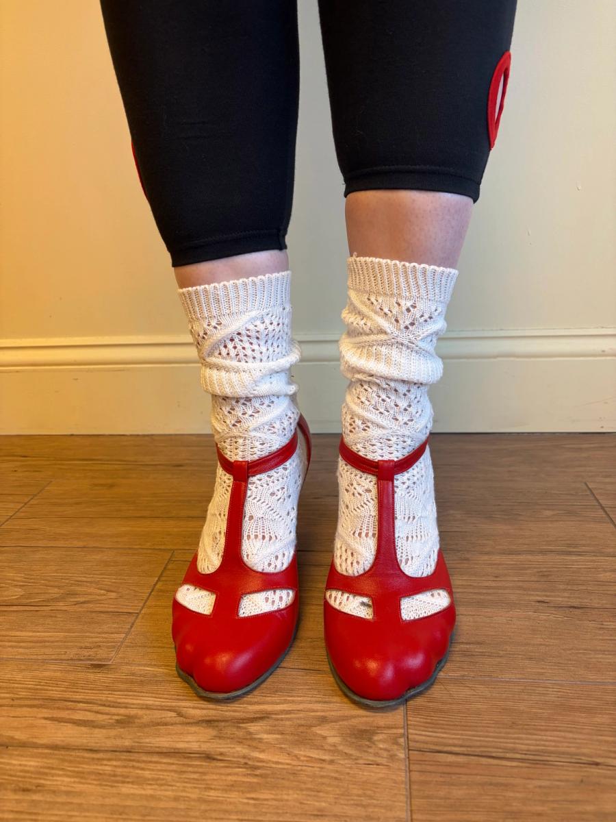 Vivienne Westwood Red Animal T-Strap Pumps  product image