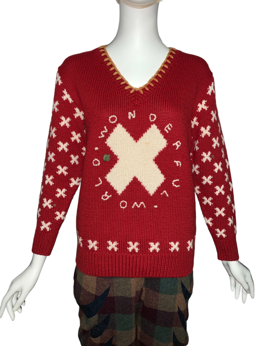 Wonderful World Cross Sweater product image