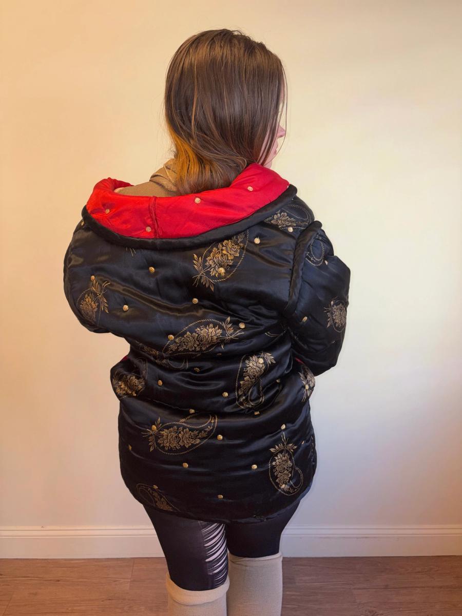 80s Krizia Paisley Quilted Puffer product image