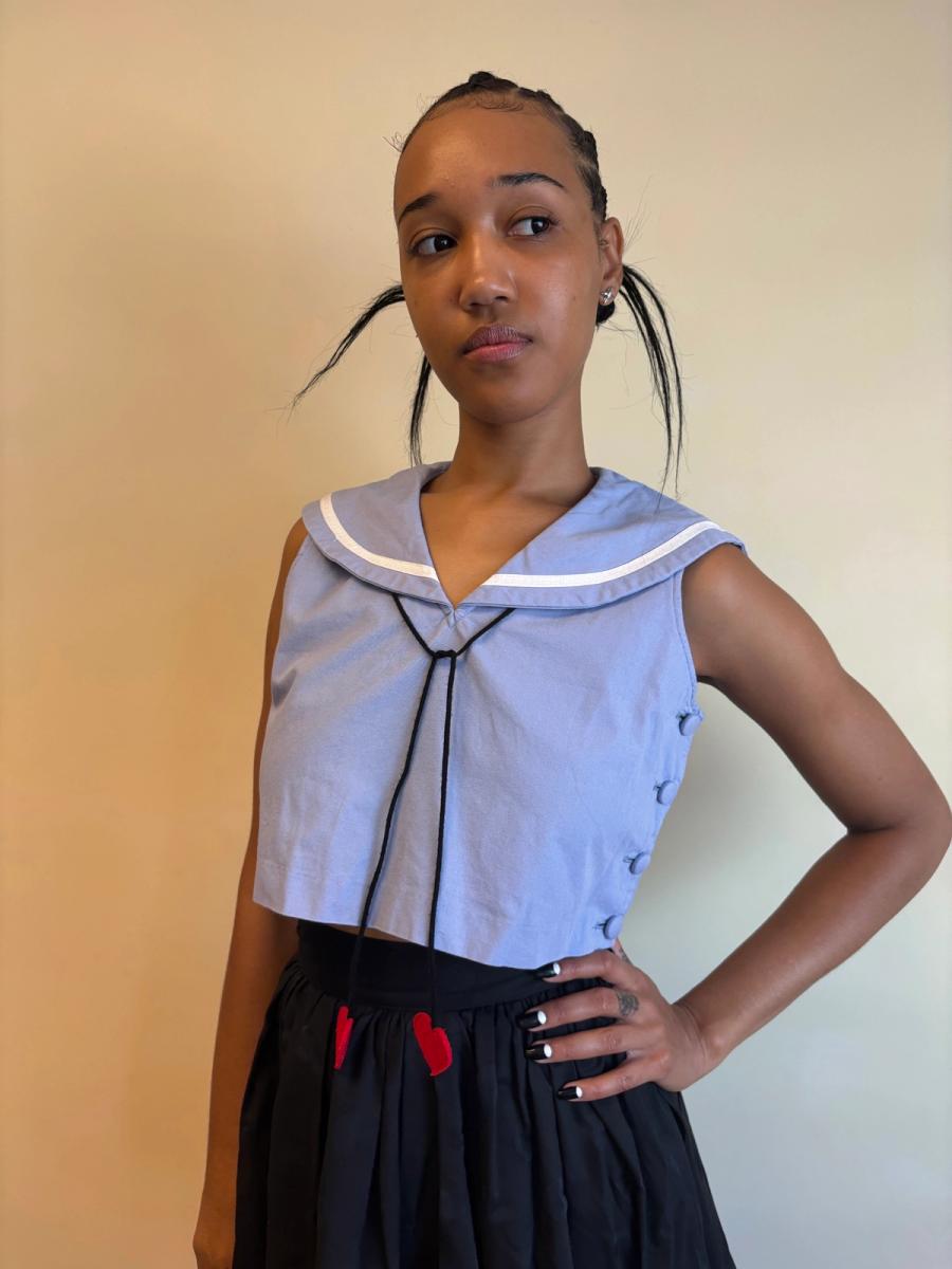 80s Michiko Koshino Sailor Top product image