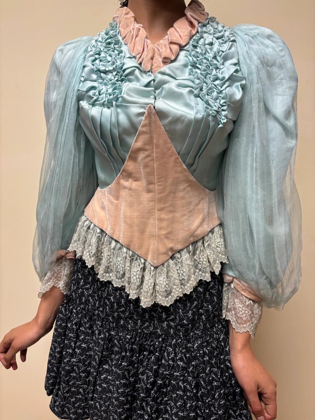 1890s Evening Bodice for Dress 1890s Evening Bodice for Dress