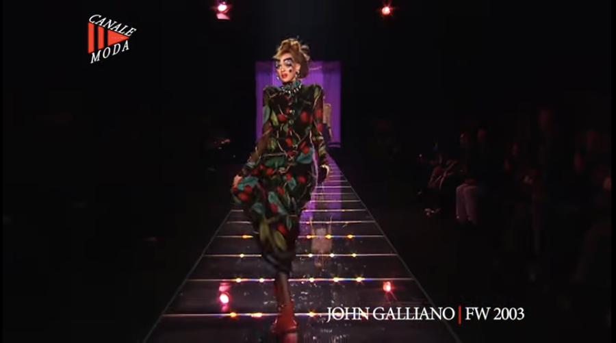Galliano 30's Inspired Cherry Jumpsuit product image