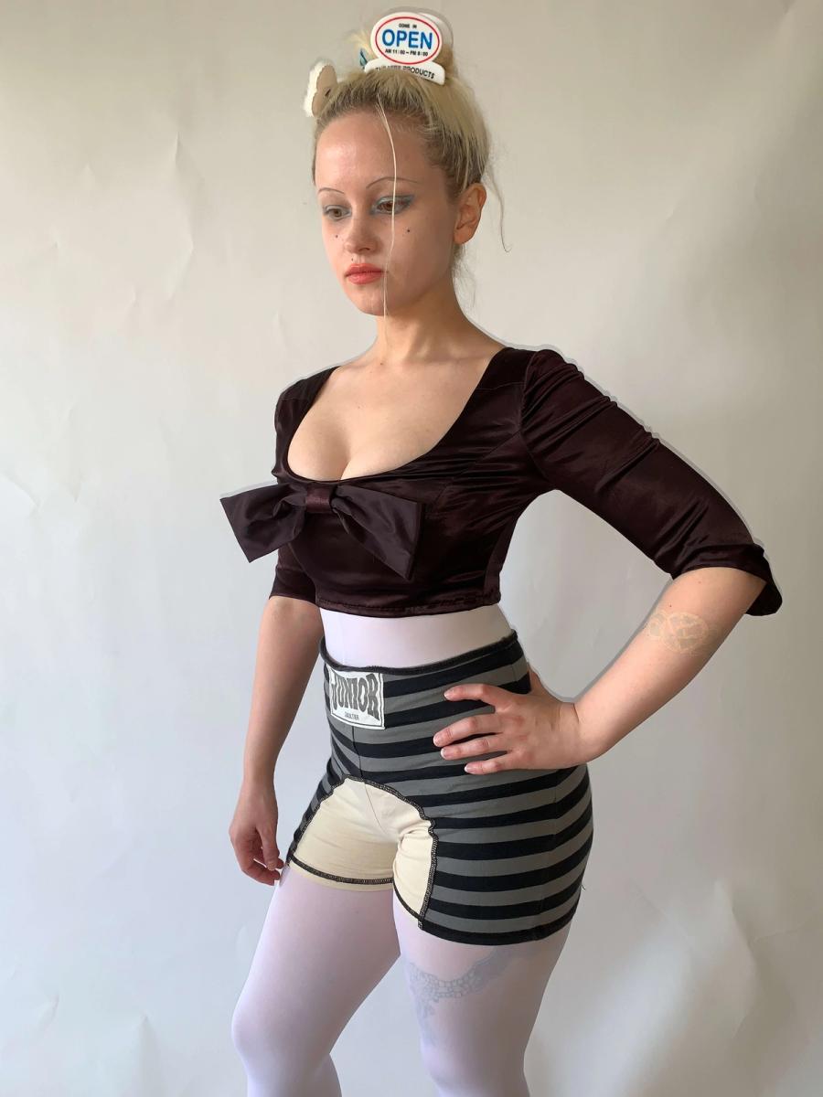 Cafe Society Vivienne Westwood Satin Bow Mini Corset product image