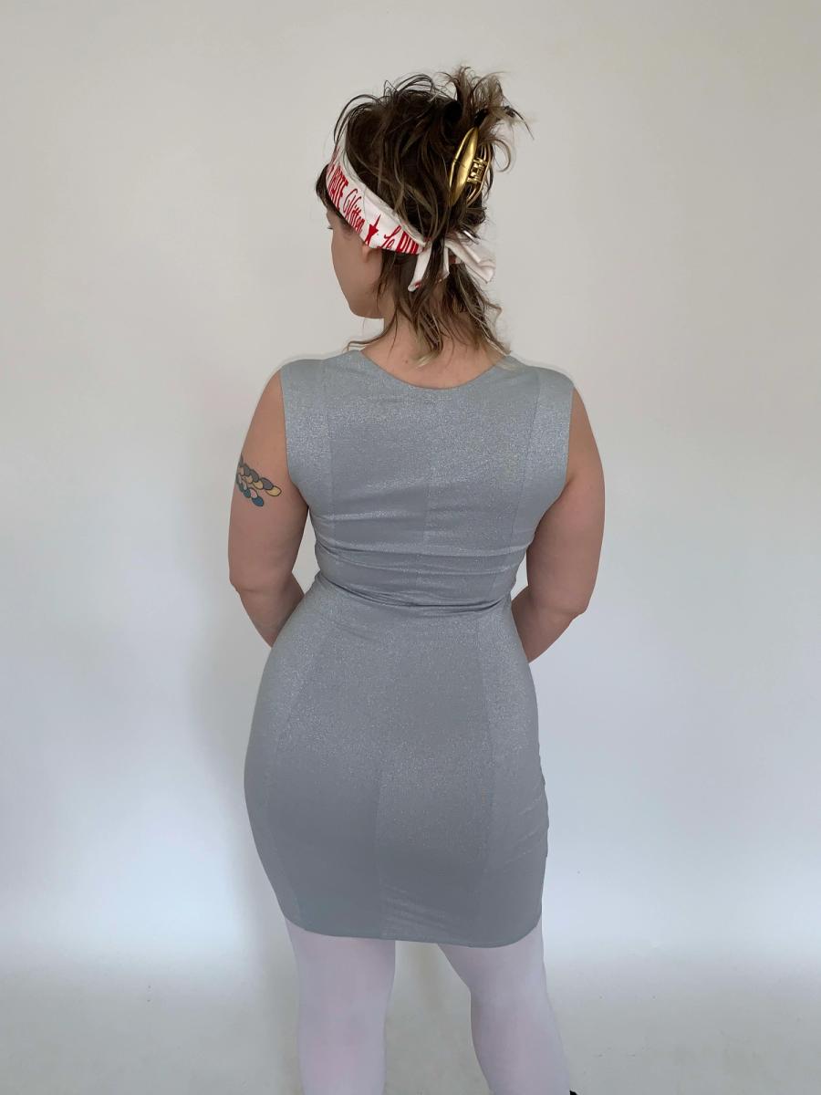 80s/90s Pam Hogg Glitter Bodycon Dress  product image