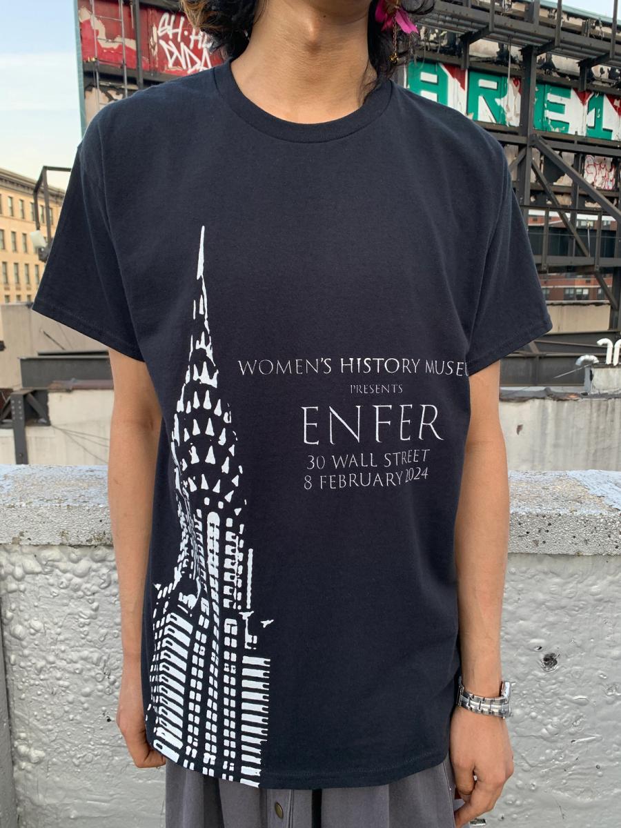 "Enfer" Chrysler Building T-shirt - Large