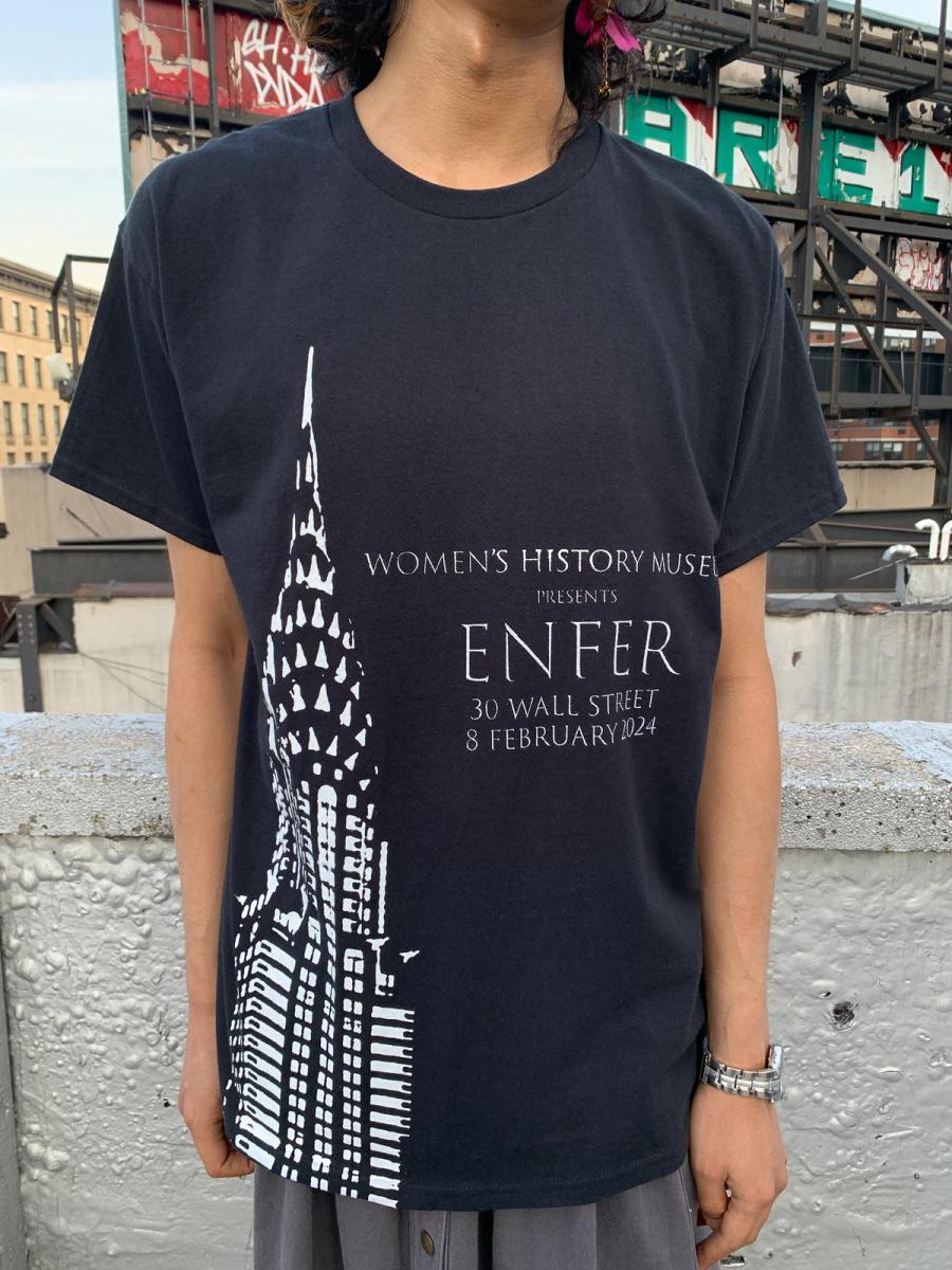 "Enfer" Chrysler Building T-shirt - Large product image