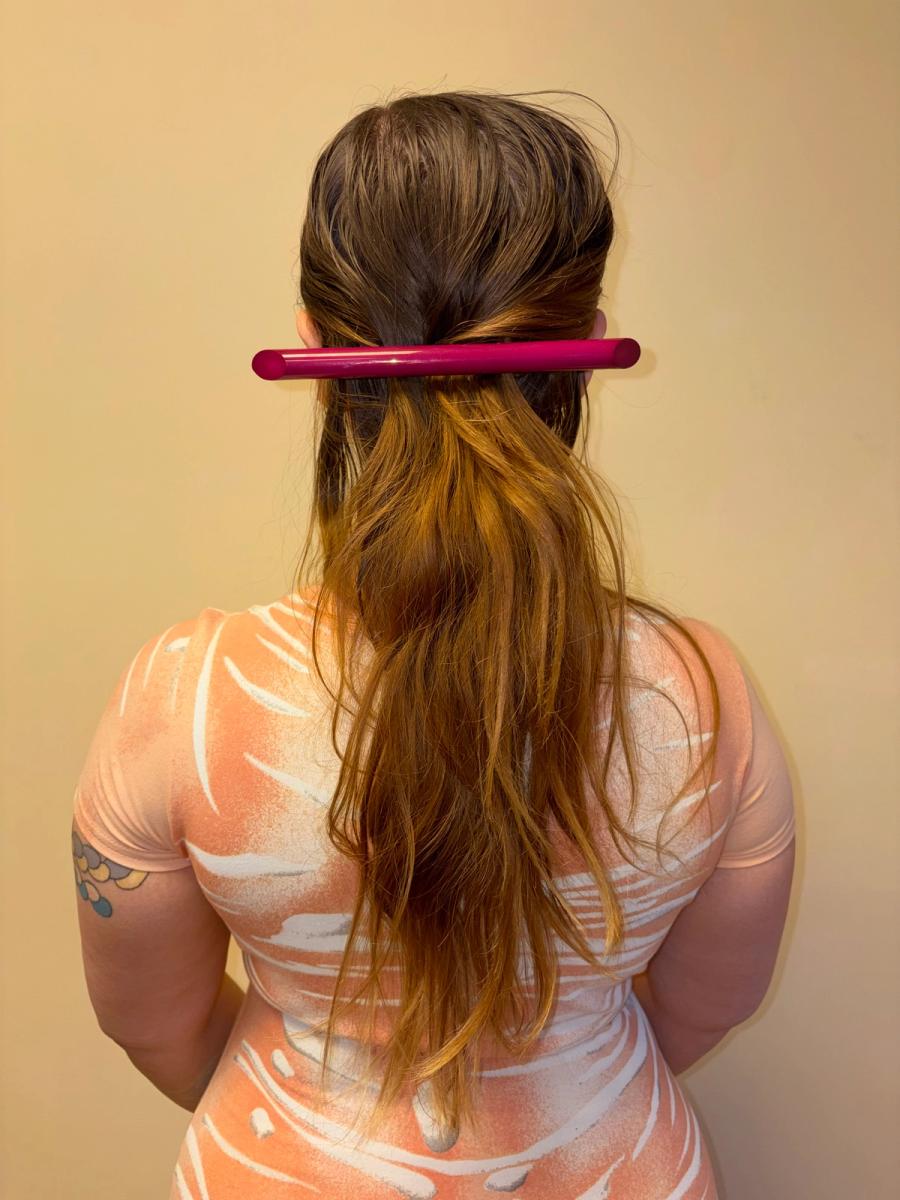 80s Avant- Garde Oversized Barette product image