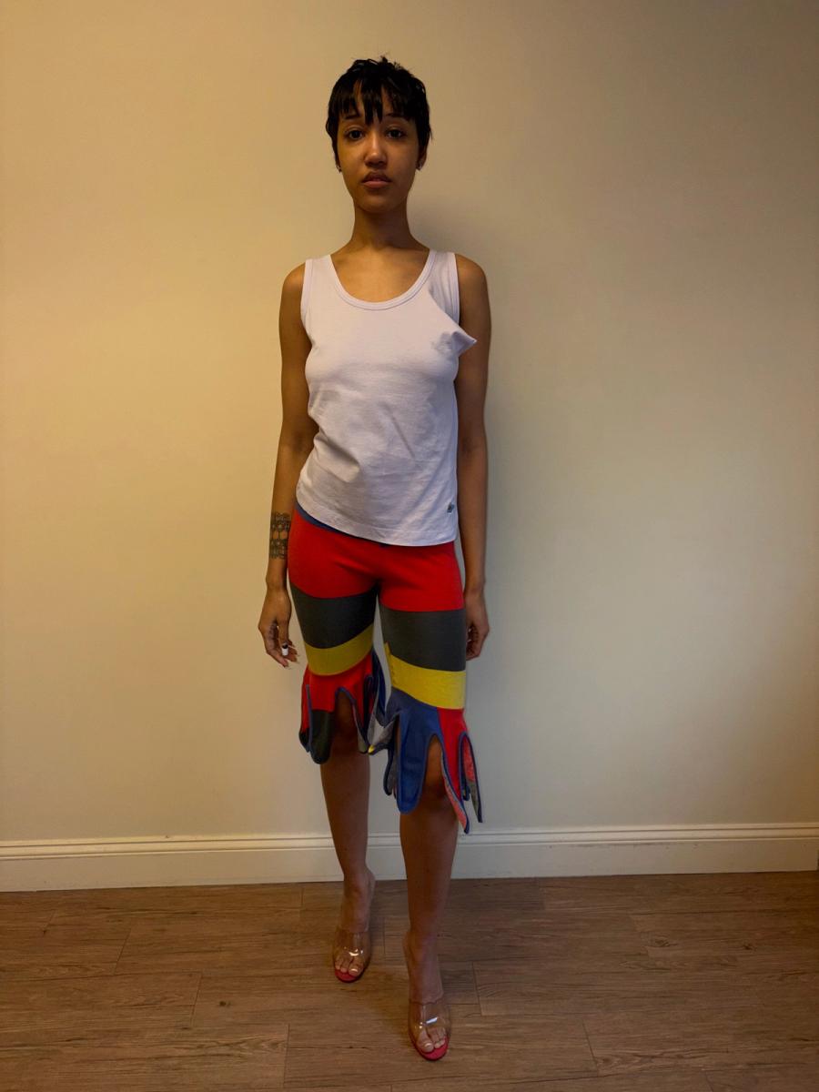 Vivienne Westwood Lavender Pointy Boob Tank product image