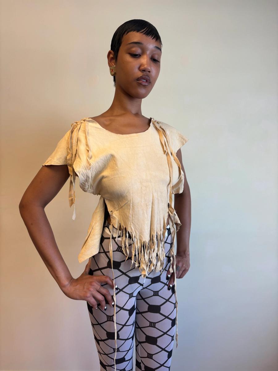 70s Fiorucci Suede Top  product image