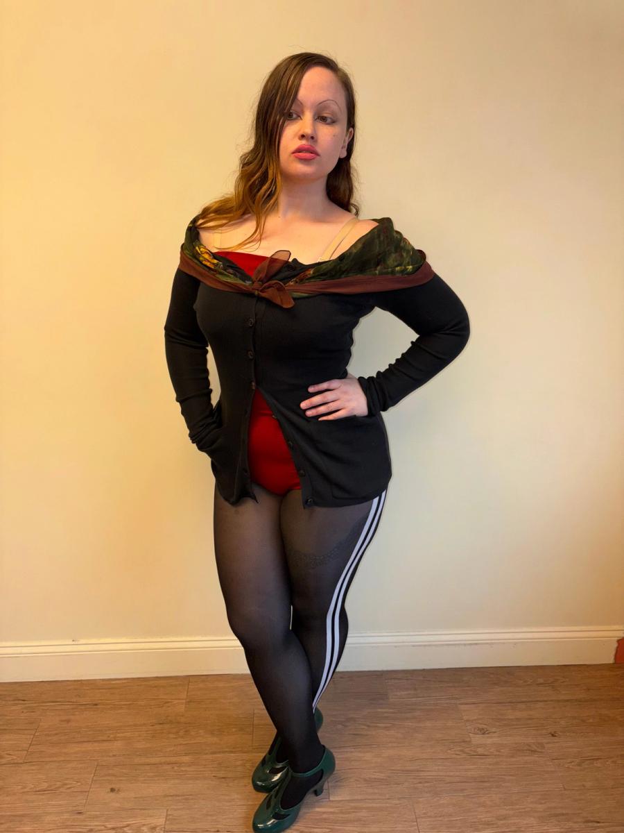 90s Jean-Paul Gaultier Sweater with Shawl product image