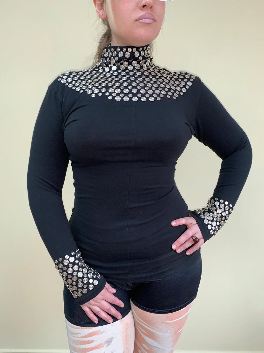 Vintage Norma Kamali Studded Top product image