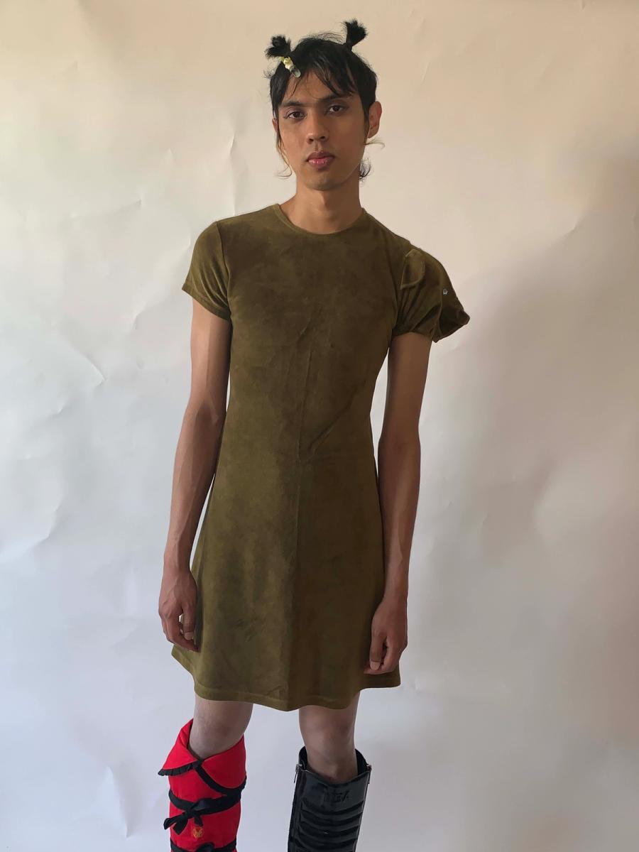 Castelbajac Teddy Bear Sleeve Minidress product image