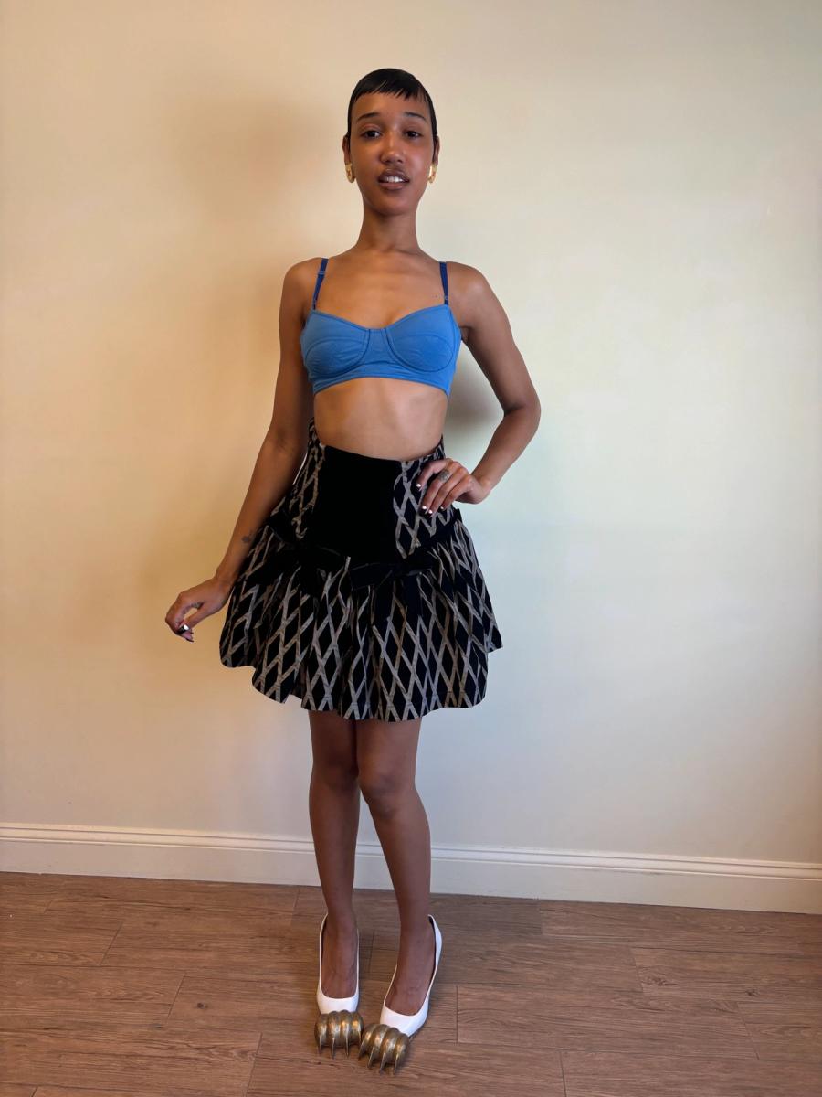 90s Dolce & Gabbana Silk Bra product image