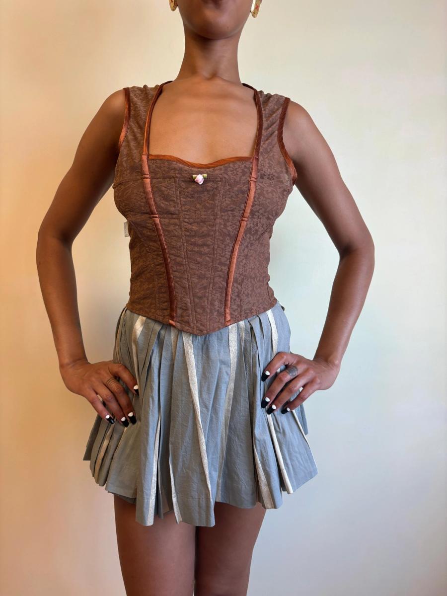 Vintage Fiorucci Lace Corset product image