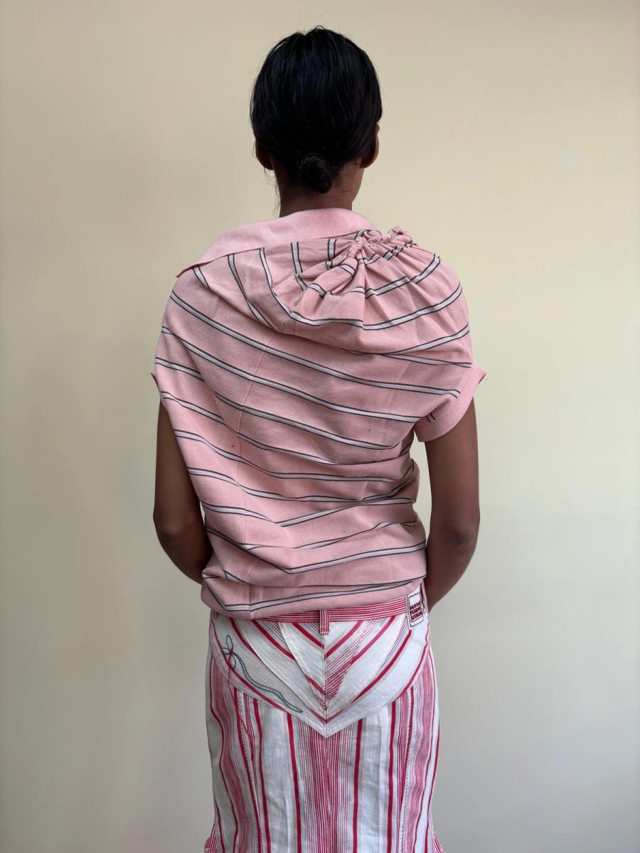 Junya Watanabe Twisted Pink Polo product image