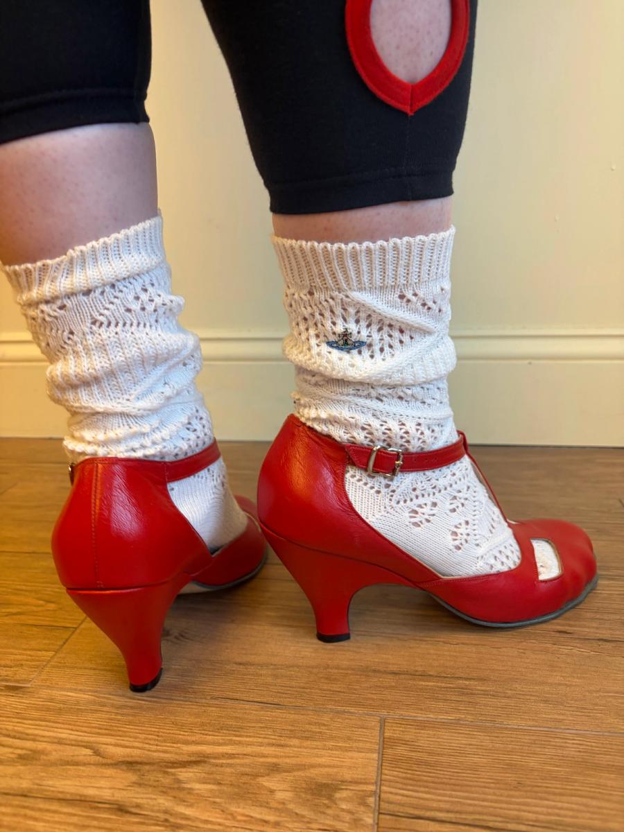 Vivienne Westwood Red Animal T-Strap Pumps  product image