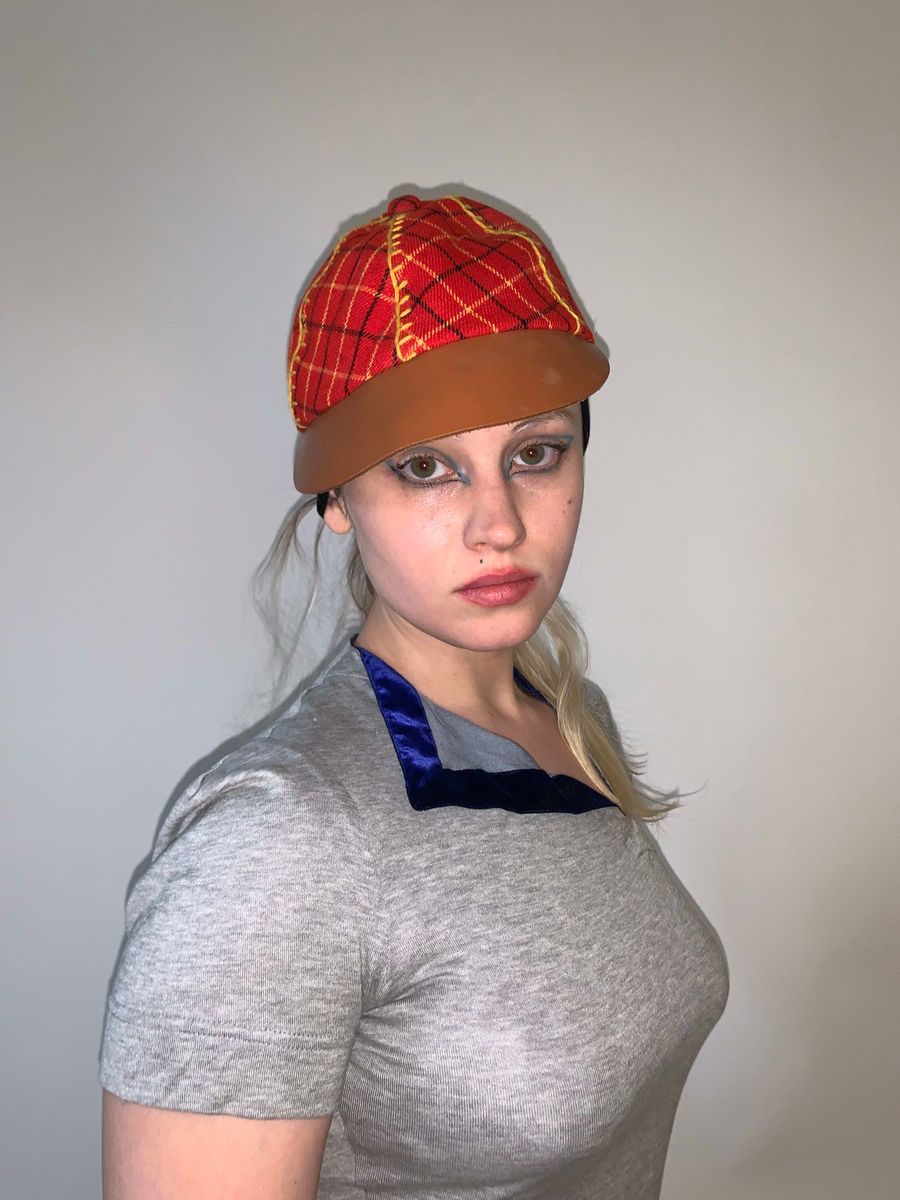 1990s Vivienne Westwood Mac Tartan Cap product image