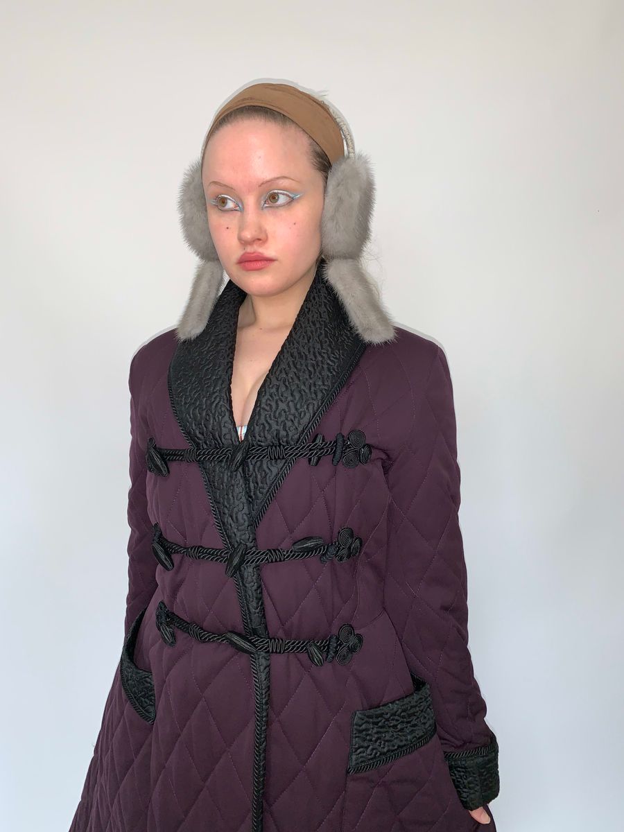 Jean Paul Gaultier 1994 Quilted Princess Coat product image