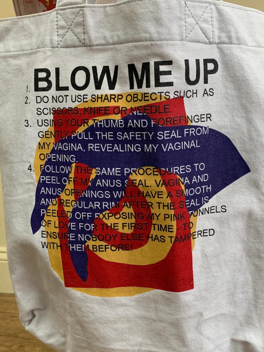 Vivienne Westwood Gold Label 2006 'Blow Me Up' / 'Propaganda' Tote  product image