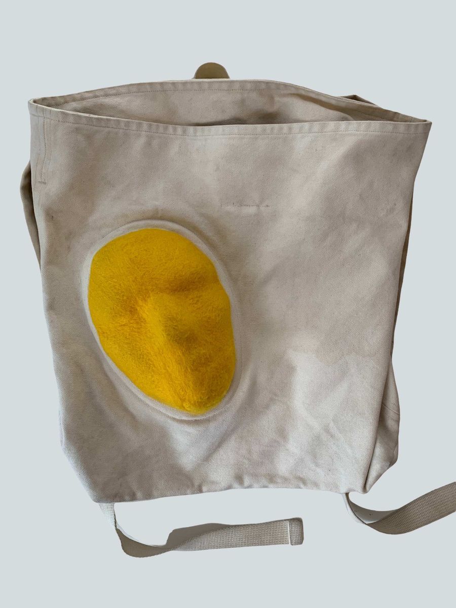 Hokuro/Takashi Koyuma Felt Face Backpack product image