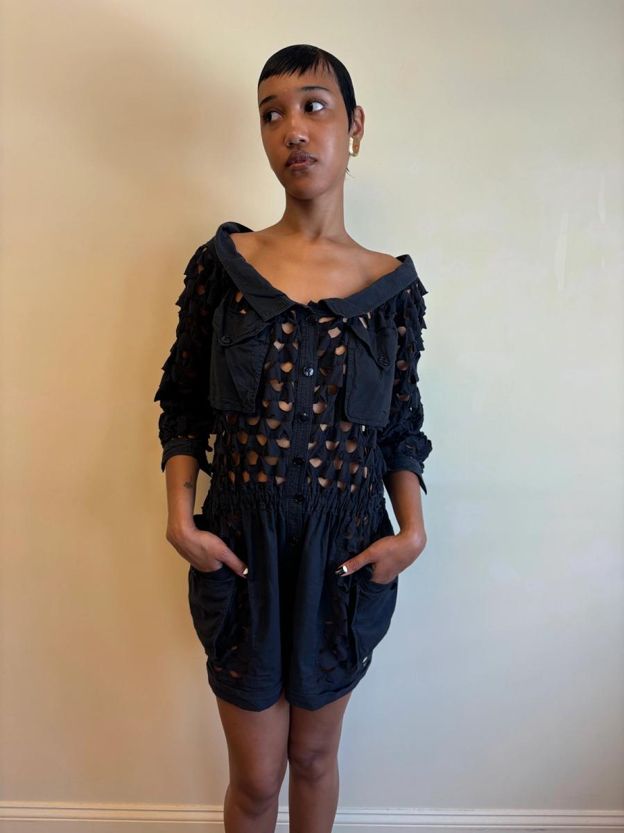 1984 Chantal Thomass Cutout Romper product image