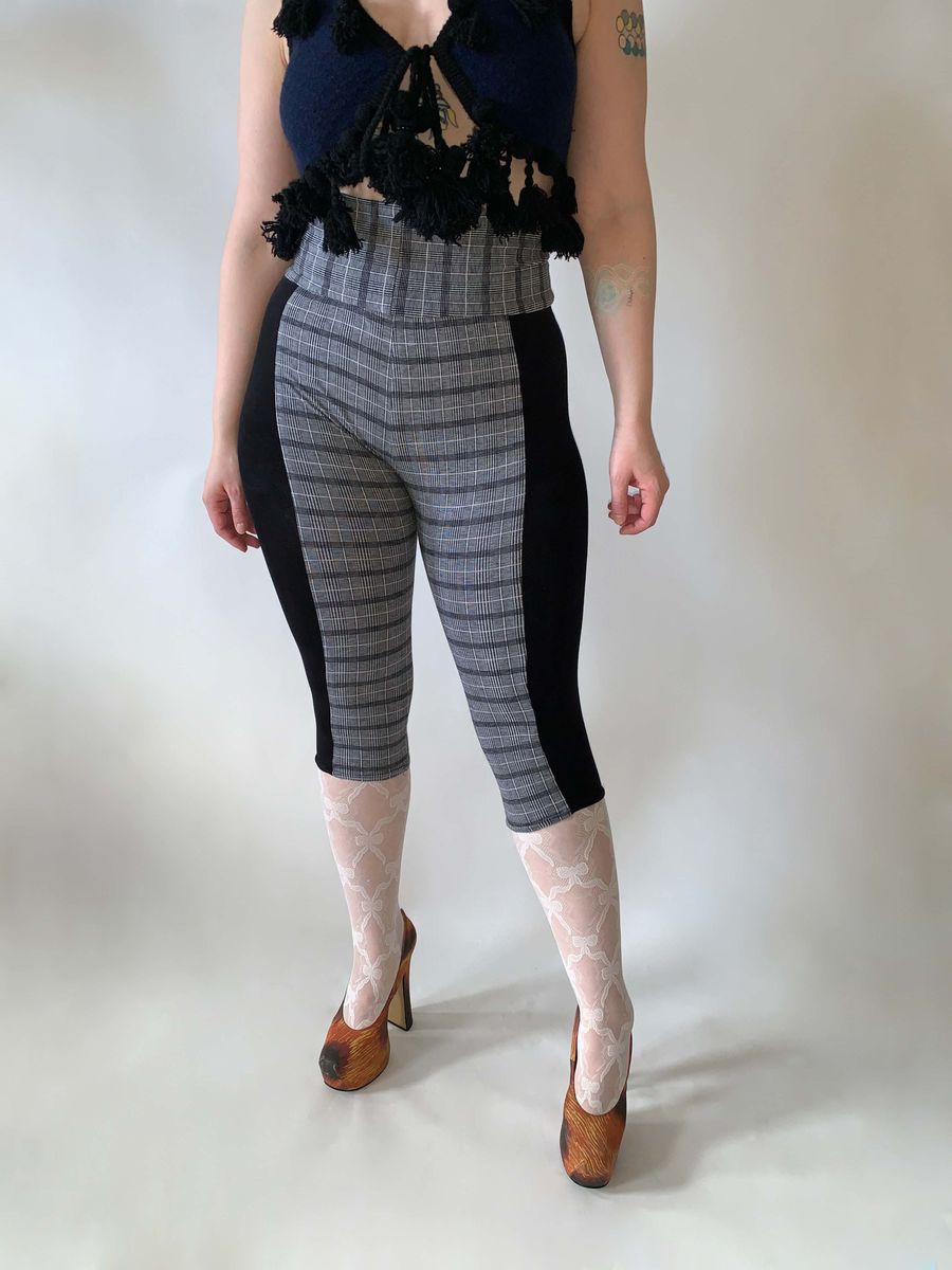 BodyMap Plaid Spandex Breeches product image