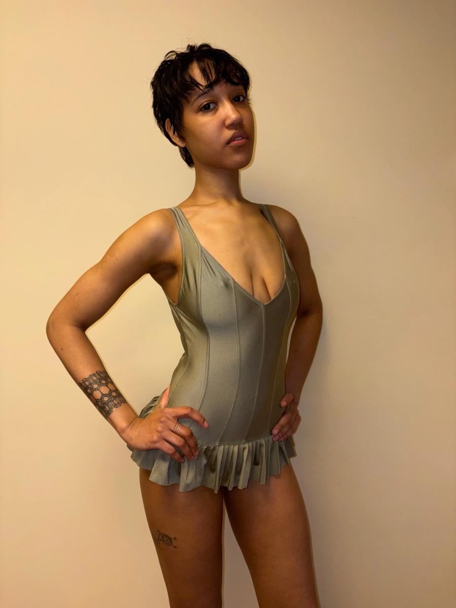 Vintage Chantal Thomass Swimsuit with Skirt product image