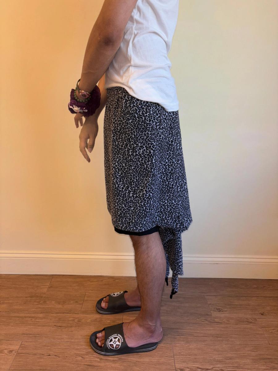 Bernhard Willhelm Leopard Skirt Shorts product image