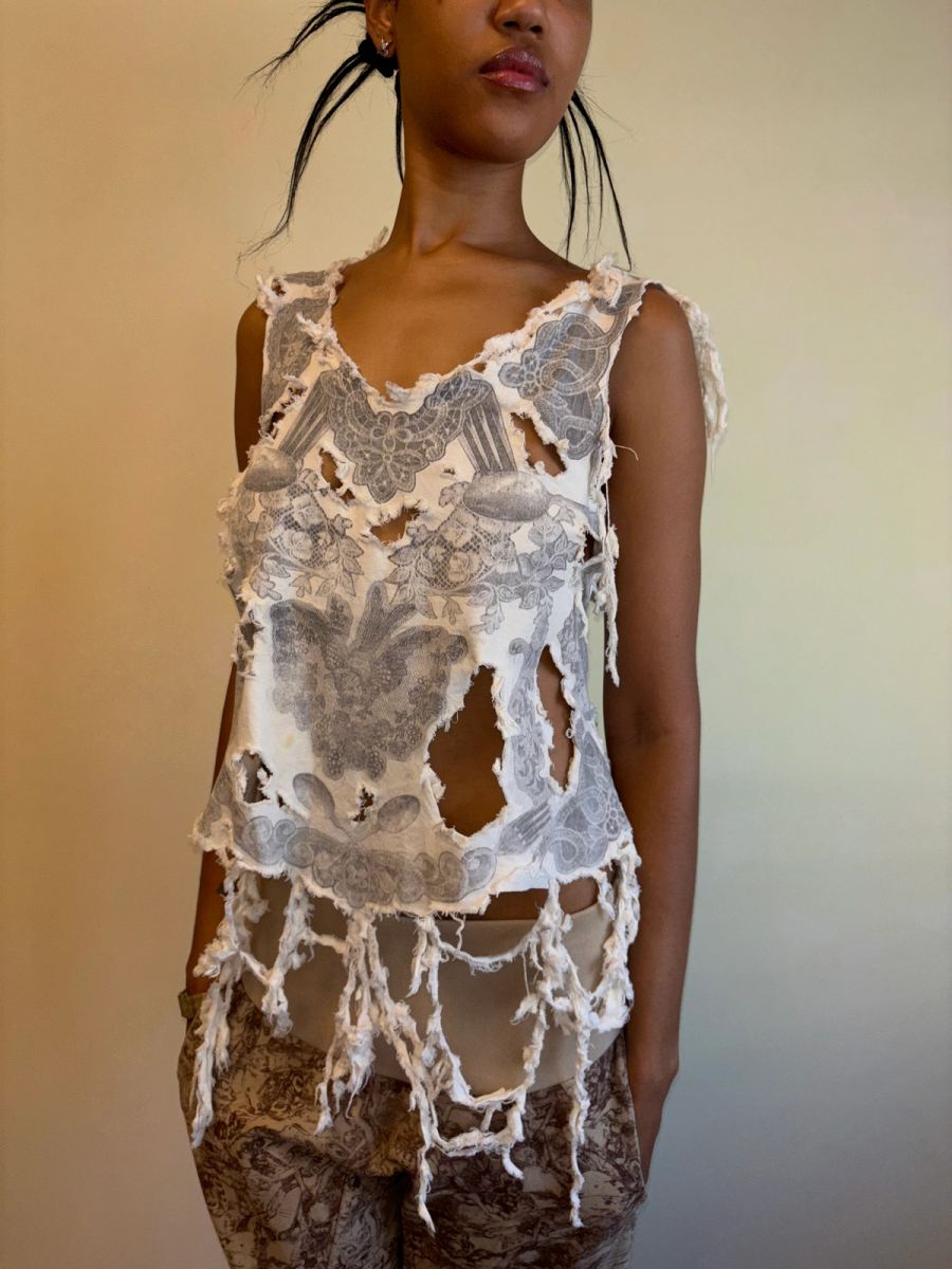 Nozomi Ishiguro Shredded Utensil Tunic product image