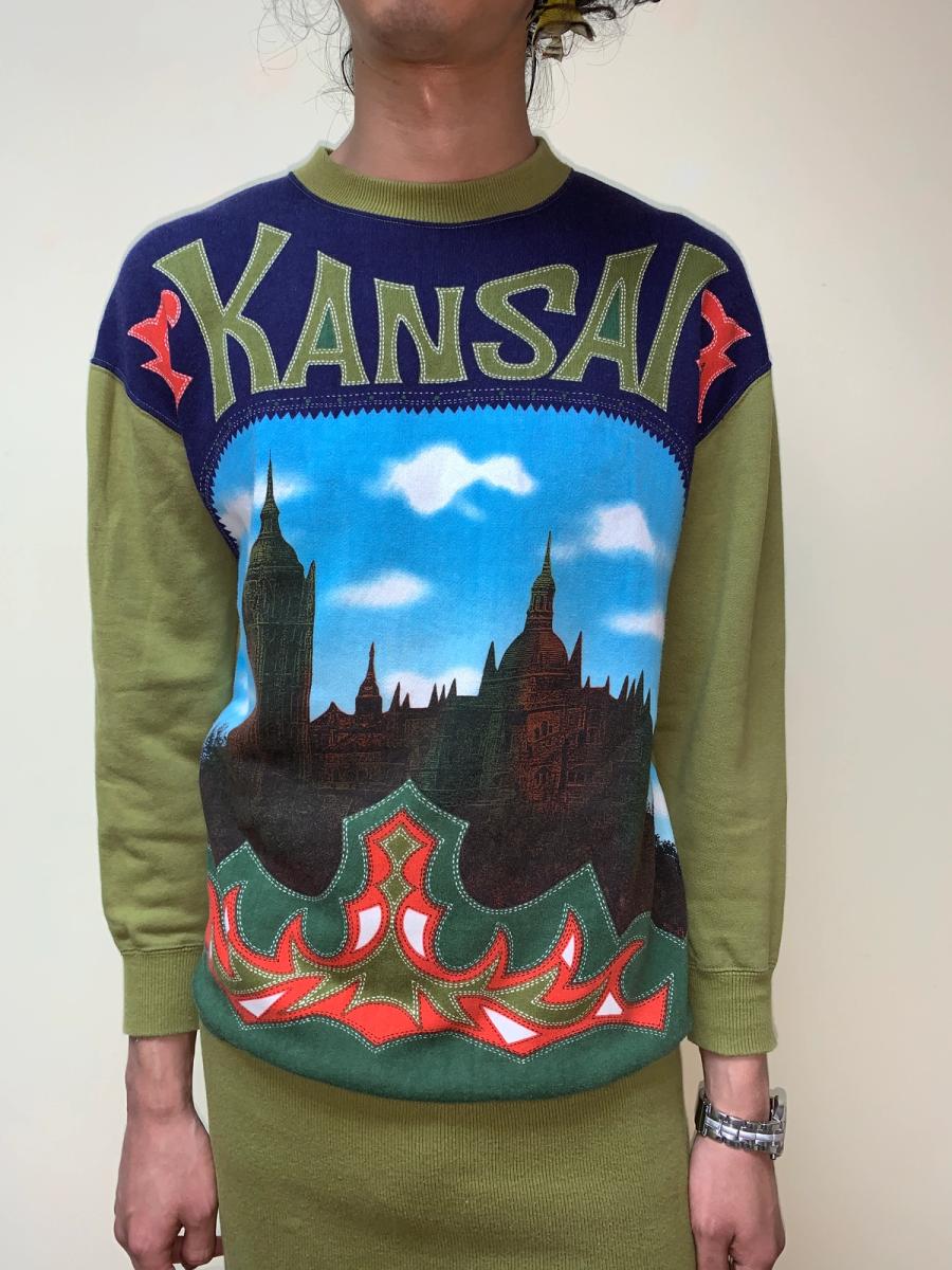 80s Kansai City Sweater Dress product image