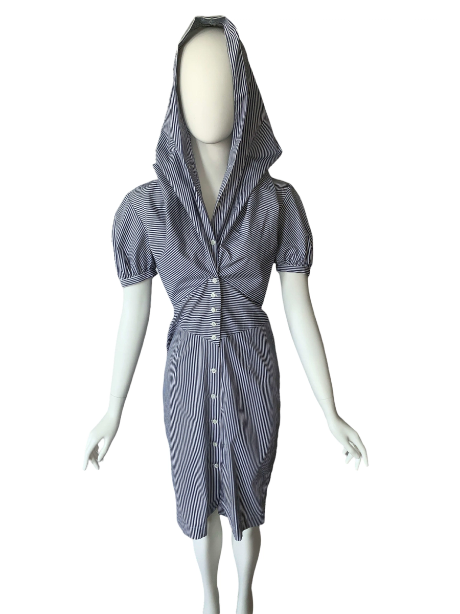 Vintage Vivienne Westwood Hooded Button Down Dress product image