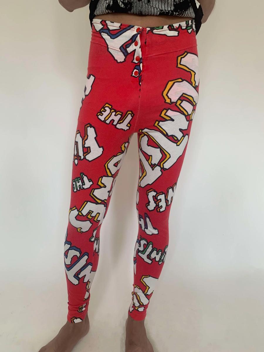 1980s JC de Castelbajac Flintstones Leggings product image