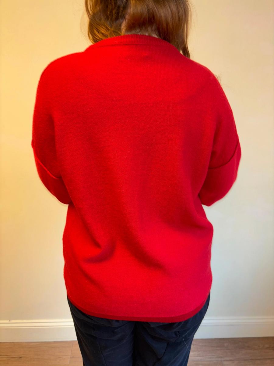 80s Sonia Rykiel Poetic Color Sweater product image