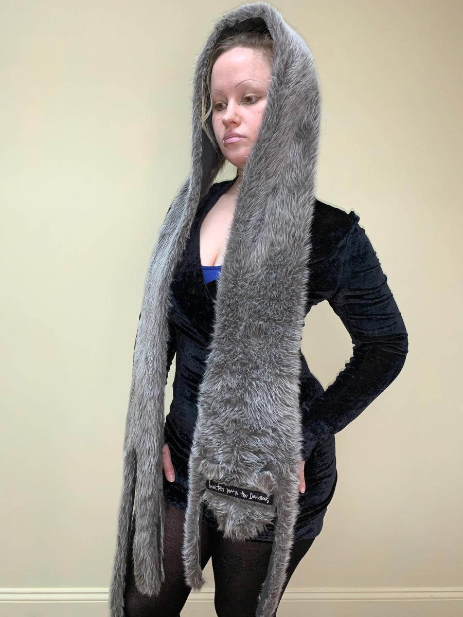 Milkboy Faux Fur "Darkness" Scarf product image