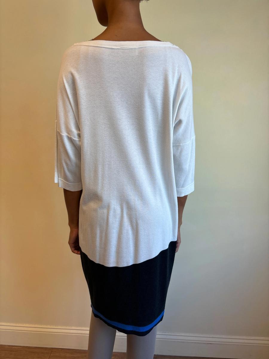 80s Krizia Poi White Leopard Tunic product image