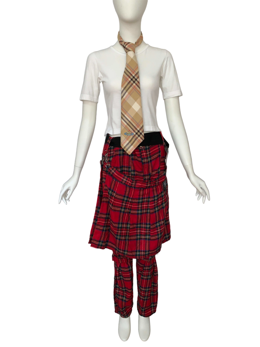 80s Tiger London Plaid Seditionaries Pants product image