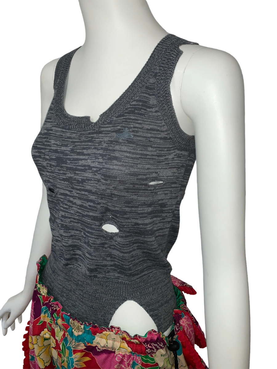 Vivienne Westwood Moth Hole Knit Tank product image