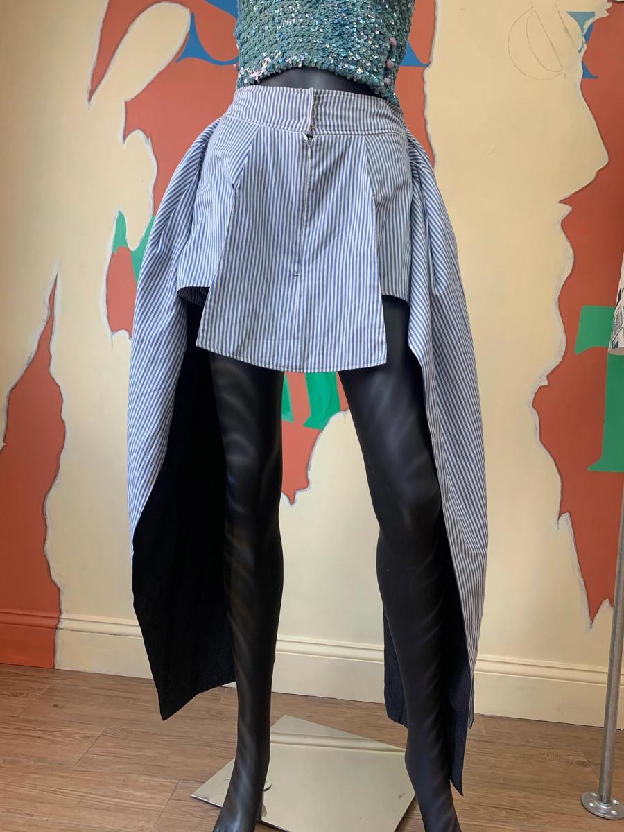 20471120 Miniskirt with Draping Sash Detail product image