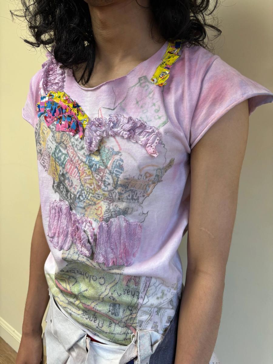Rare Nozomi Ishiguro Wrapper Assemblage Shirt product image