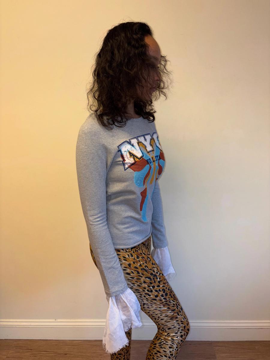 NYC Butterfly Patchwork Top product image